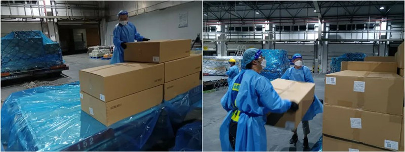 进港提我司货团队专班操作，筑牢防线勇战高温