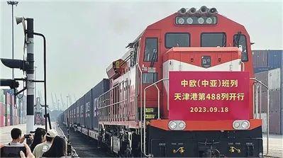 中欧班列累计开行5431列，发运集装箱57.1万标箱！
