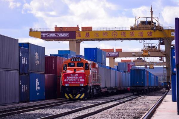 满洲里中欧班列通畅量连年增长，助力中欧国际联运高效便捷！