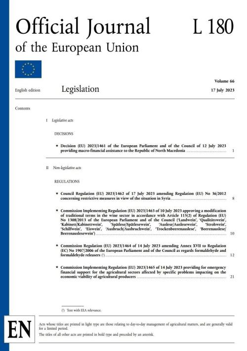 欧盟甲醛开释新规解读