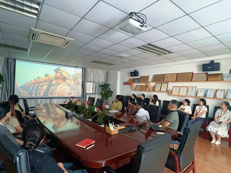 hy590海洋之神检测中心物流党支部发展 “铭刻汗青 砥砺前杏妆主题活动