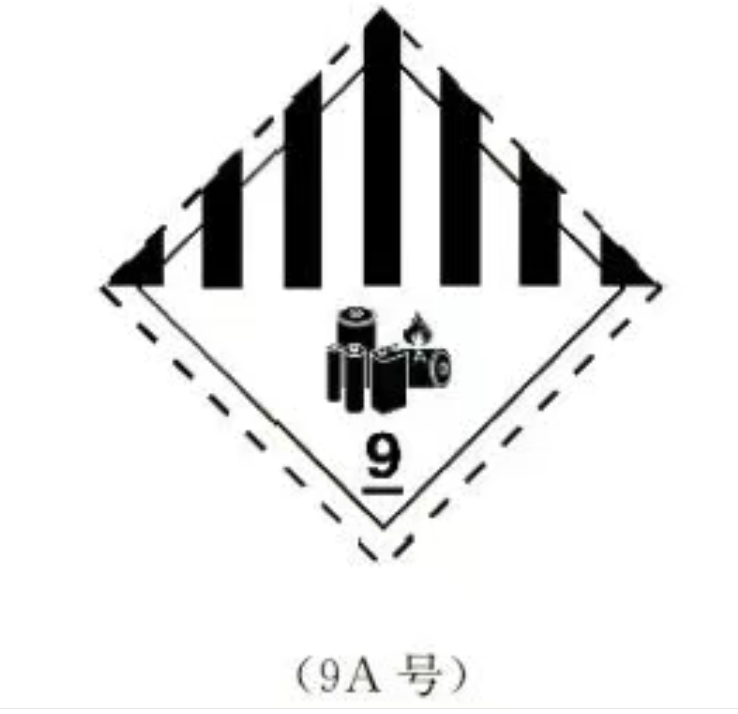 锂电池专属运输标签（9A号状貌标签）