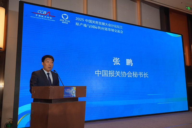 中国报关协会秘书长张鹏