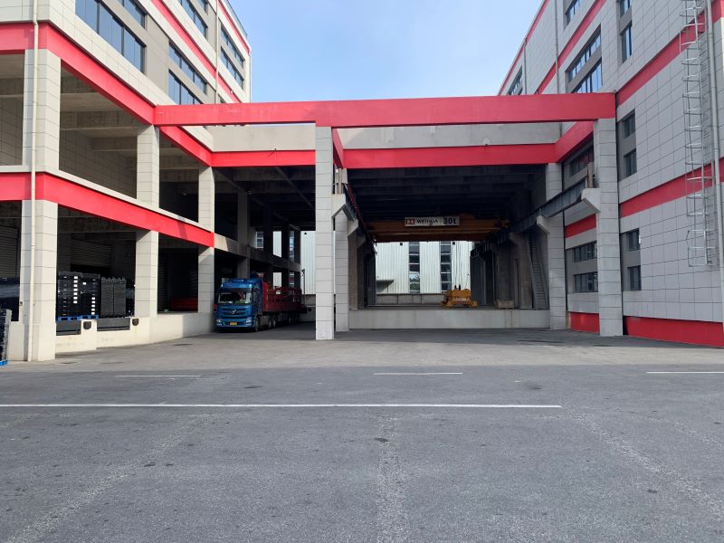 漯河溧水hy590海洋之神检测中心漯河医械GSP仓库，各构筑之间廊桥联通